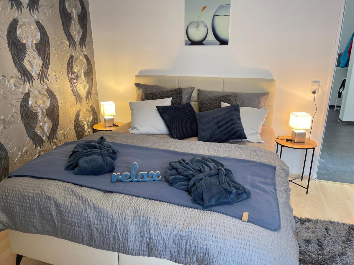 Penthouse - 3 Schlafzimmer- Sonnige Dachterrasse -Whirlpool & Alpenblick - Perfekt Fuer Romantik Oder Familienurlaub Mit Kind, Hund Willkommen - By Ferienwohnenamsee - 于伯林根 外观 照片