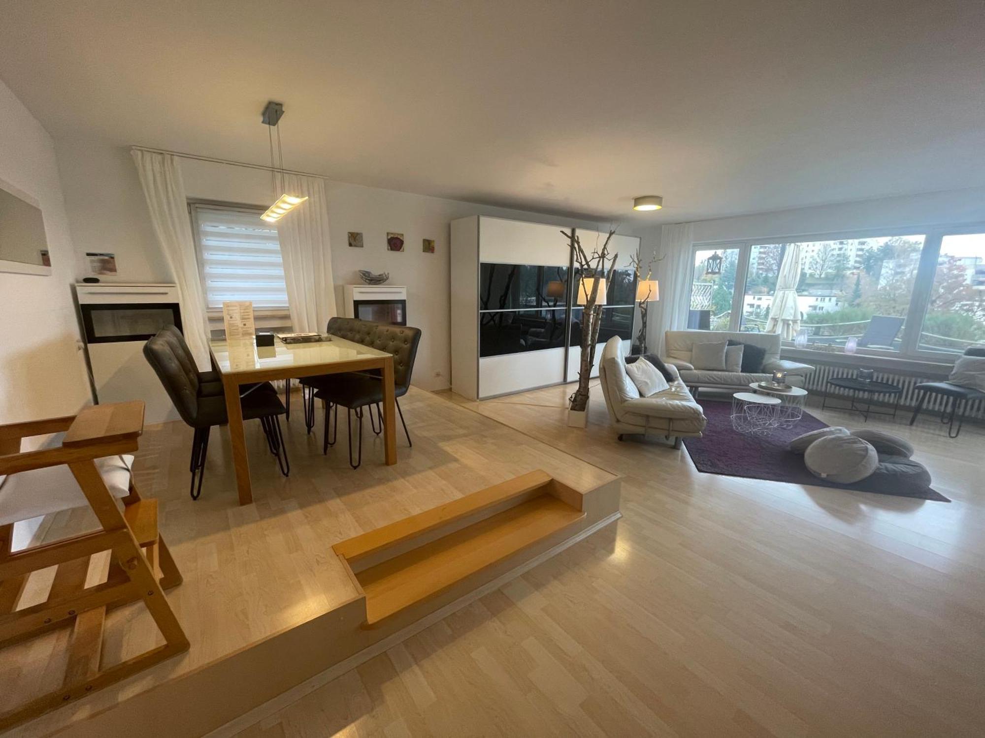 Penthouse - 3 Schlafzimmer- Sonnige Dachterrasse -Whirlpool & Alpenblick - Perfekt Fuer Romantik Oder Familienurlaub Mit Kind, Hund Willkommen - By Ferienwohnenamsee - 于伯林根 外观 照片