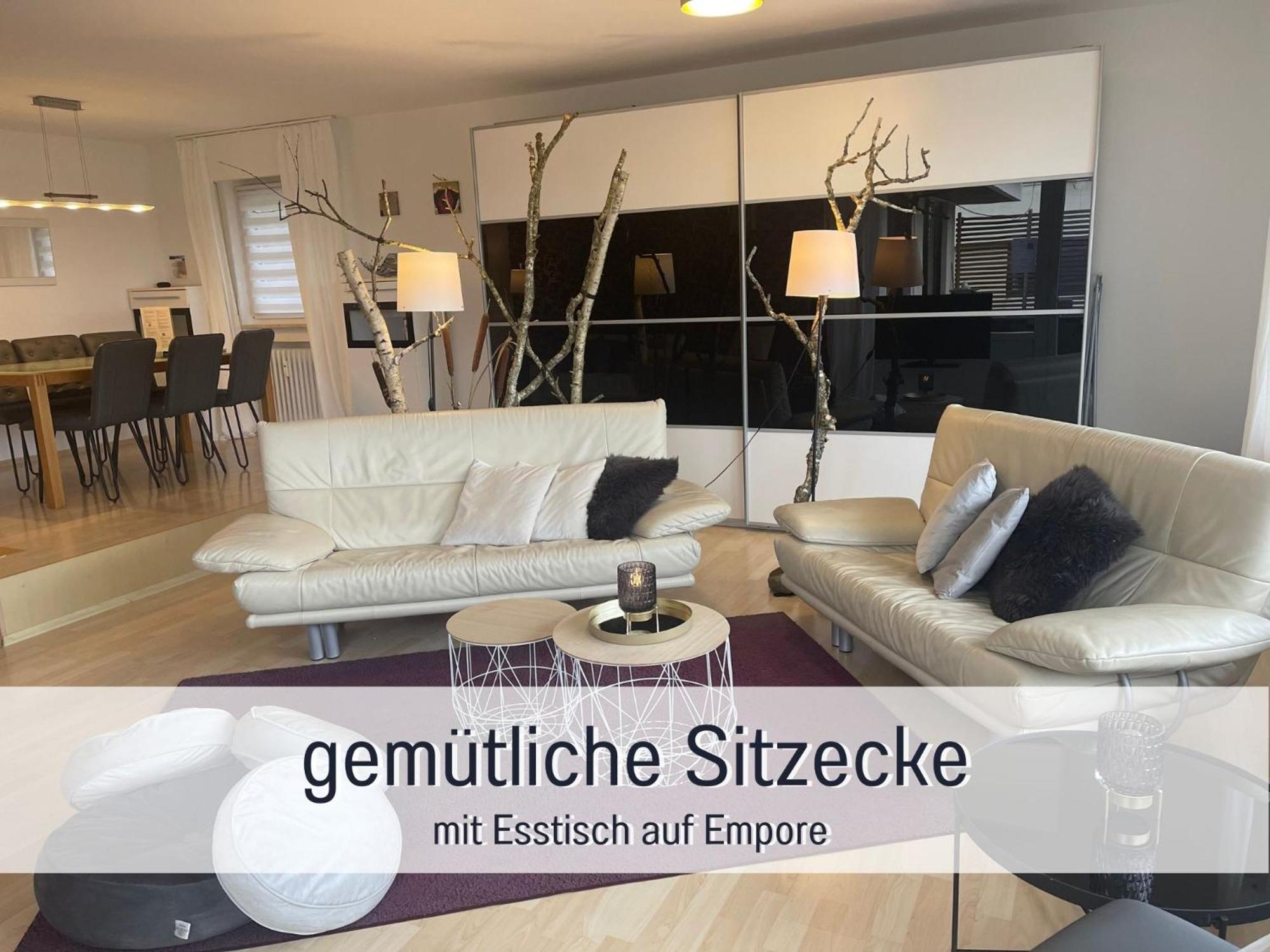 Penthouse - 3 Schlafzimmer- Sonnige Dachterrasse -Whirlpool & Alpenblick - Perfekt Fuer Romantik Oder Familienurlaub Mit Kind, Hund Willkommen - By Ferienwohnenamsee - 于伯林根 外观 照片